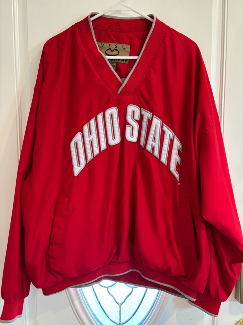 Ohio State Red Pullover Jacket by Wesco